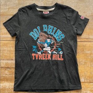Homage Dolphins Tyreek Hill kids tee size 6